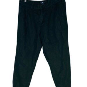 GAP Capri Pants with Pockets - Women's Large (Black)